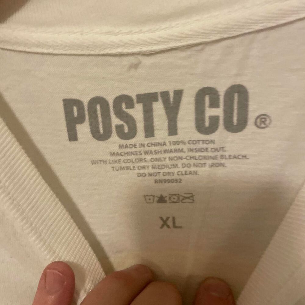 Post Malone white and black graphic tee - Picture 4 of 4
